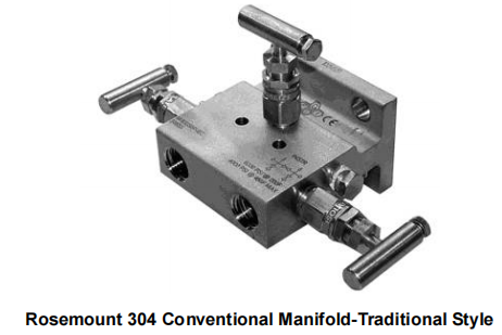 Rosemount 3 way Manifolds